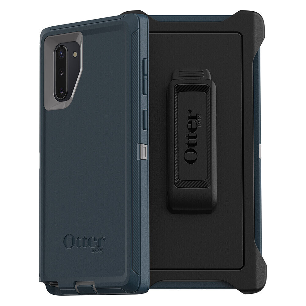 OtterBox Samsung Galaxy Note 10 Defender Series, Gone Fishin (Wet/Blue)