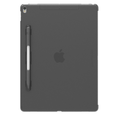 SwitchEasy iPad Pro 12.9" (2017) CoverBuddy Back Cover with Pencil Holder, Translucent Black (SKY)
