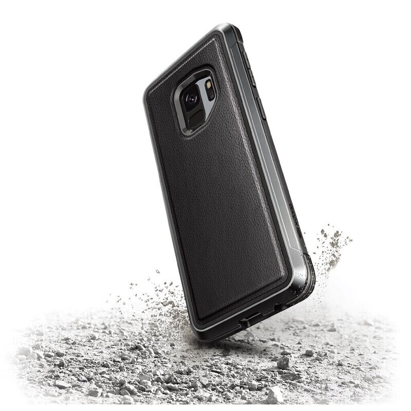 X-Doria Samsung Galaxy S9 Defense Lux, Black Leather