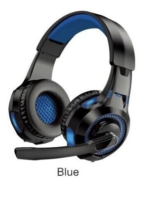 Kaku Competitive Gaming Wired Headset, Black-Blue, KSC-586 LEDON