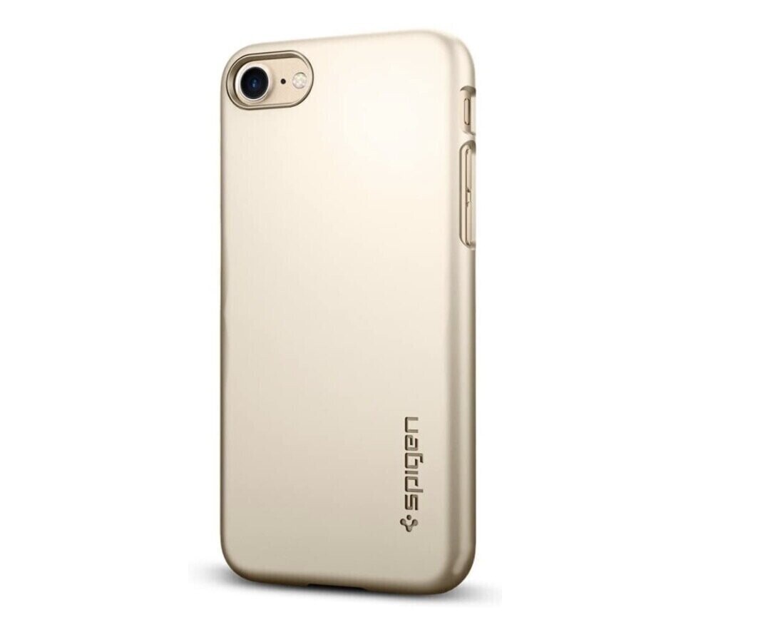 Spigen iPhone 7 4.7" Thin Fit, Champagne Gold (042CS20732)