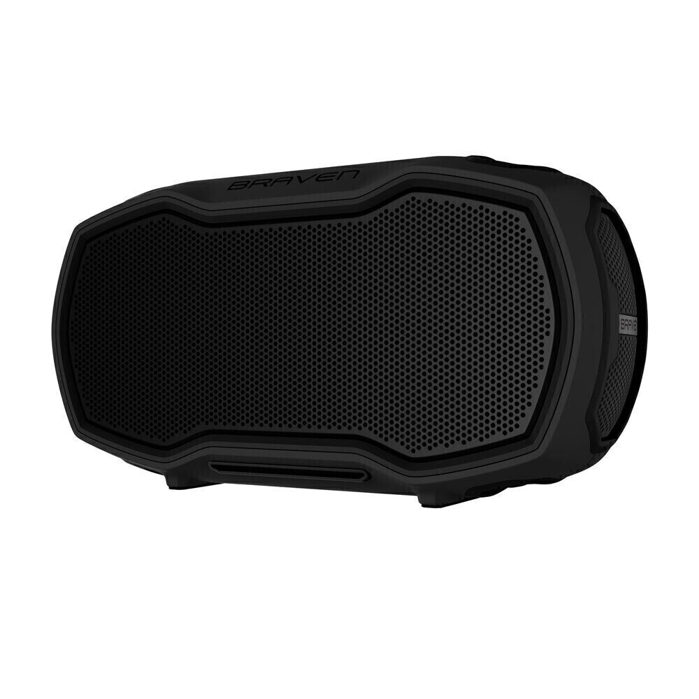 Braven Speaker Ready Elite Outdoor Waterproof Bluetooth, Black/Black/Titanium
