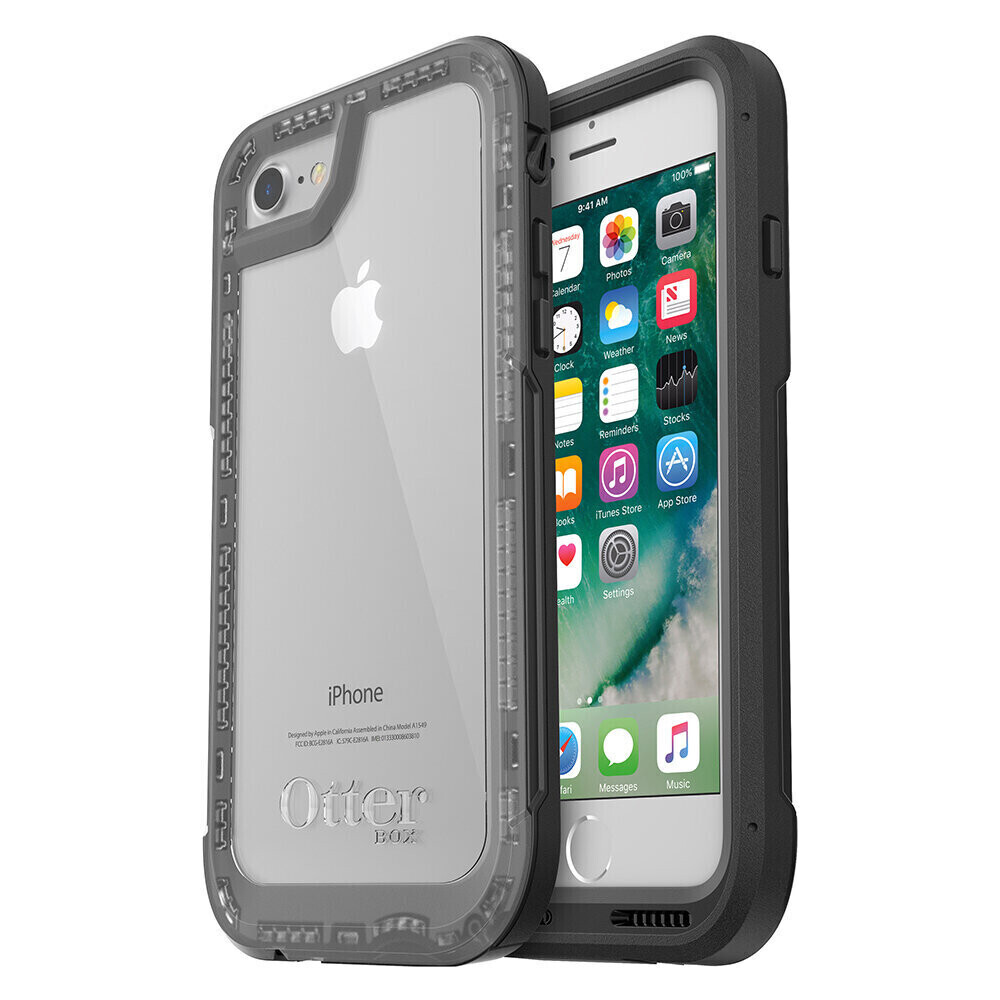 OtterBox iPhone SE (2020) Pursuit Series, Black/Clear