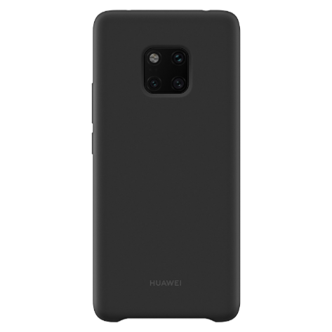 Komass Huawei Mate 20 Pro Liquid Silicone Back Cover, Black
