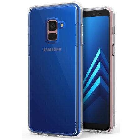 Ringke Samsung Galaxy A8 Plus (2018) Fusion, Clear