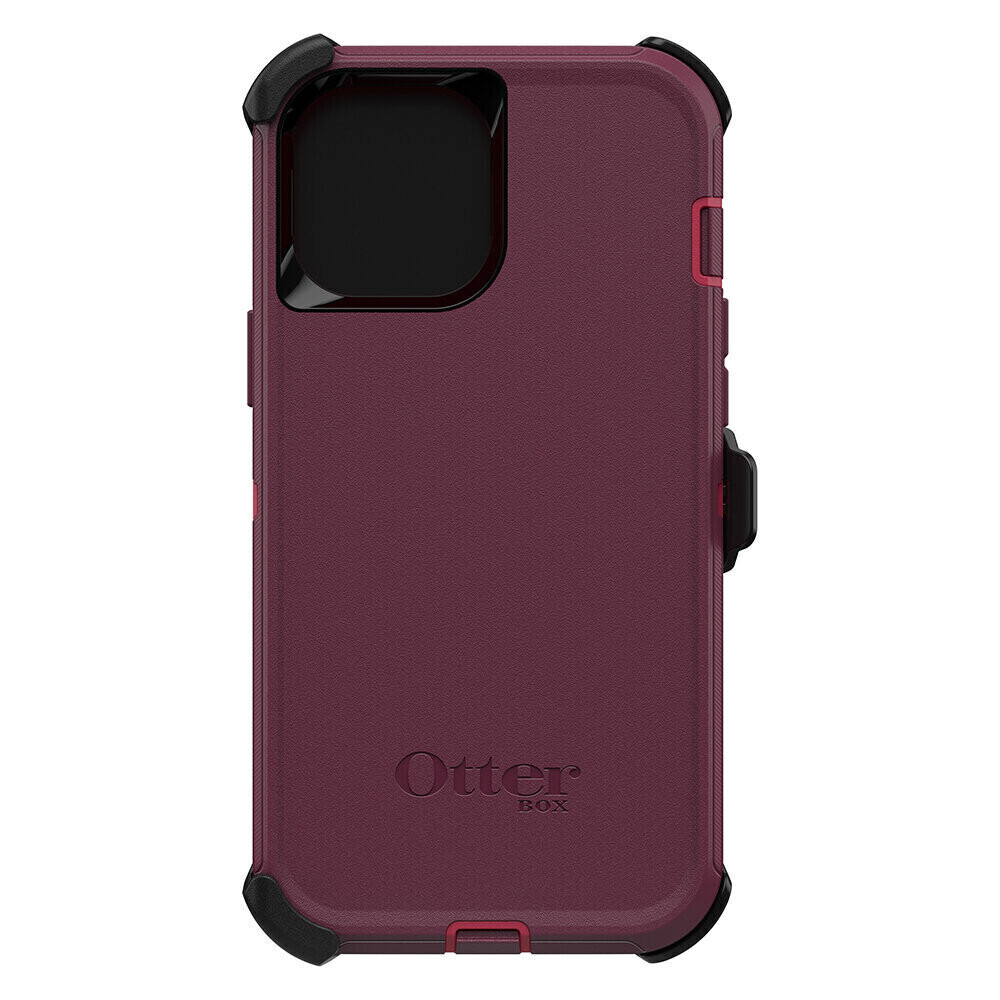 OtterBox iPhone 12 Pro Max 6.7" Defender Series, Berry Potion (Red/Purple)