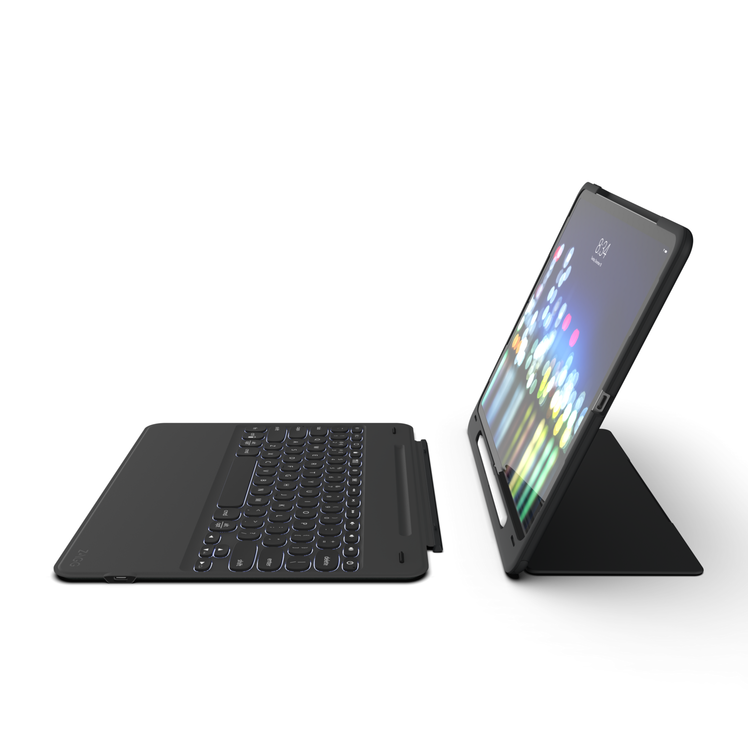 ZAGG iPad Pro 12.9" (2018/2020) Slim Book Go Keyboard, Black