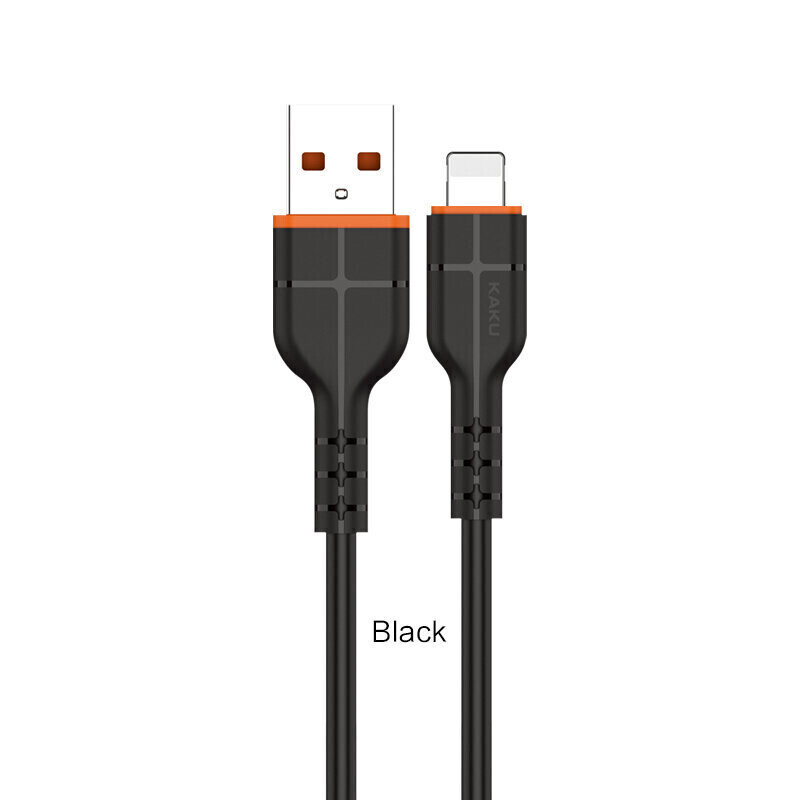 Kaku KSC-299 LINGYUE Charging Data Cable (USB To Lightning) (1M), Black