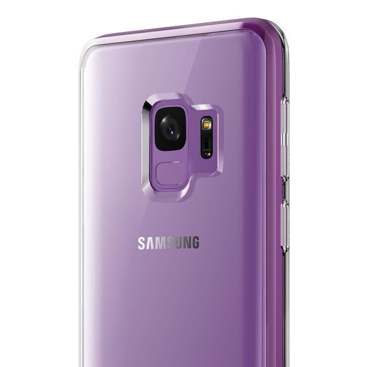VRS Design Samsung Galaxy Note 9 Crystal Bumper TPU PlusPC, Purple