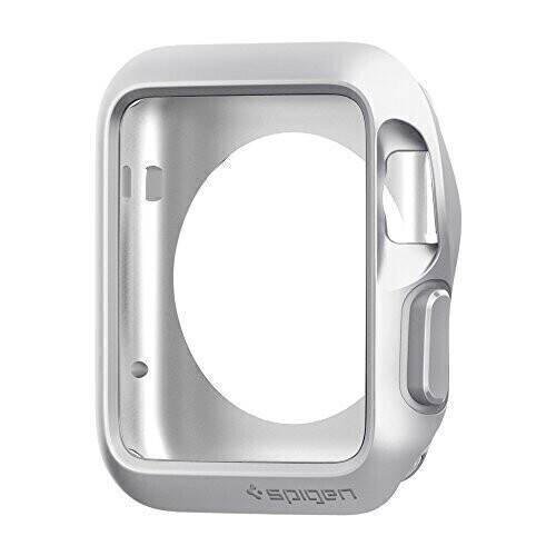 Spigen Apple Watch (38mm) Slim Armor, Silver (SGP11491)