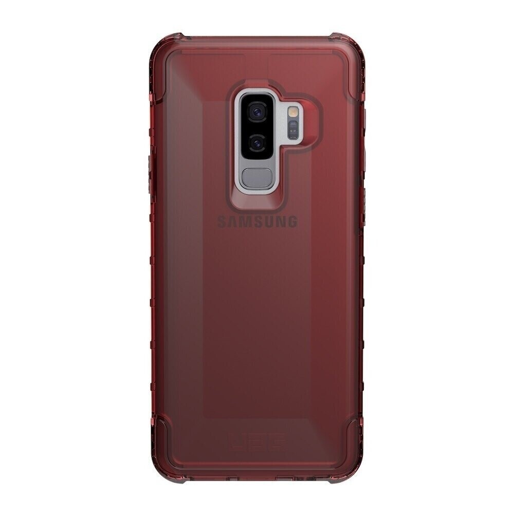UAG Samsung Galaxy S9+ Plyo Case, Crimson (Dark Red Transparent)