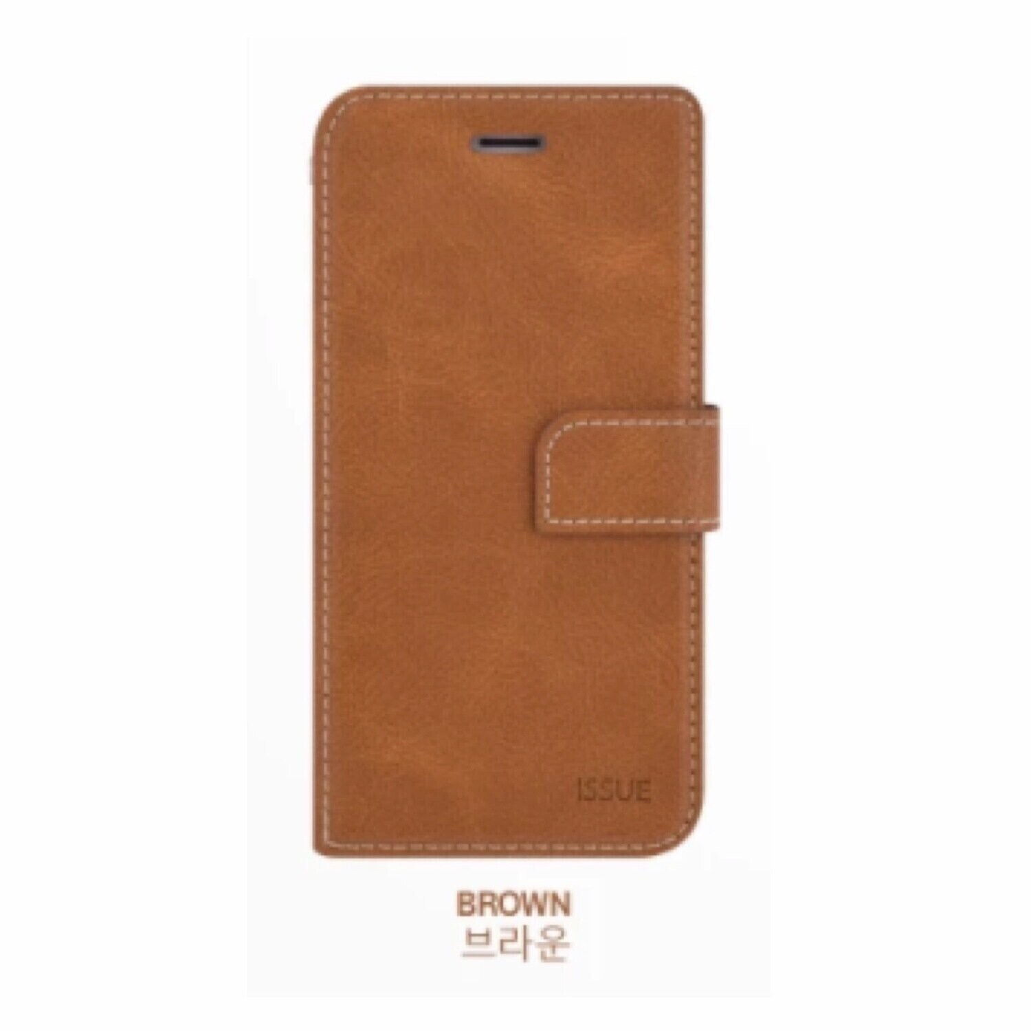 Komass Samsung Galaxy S20 6.2" Flip Case, Brown