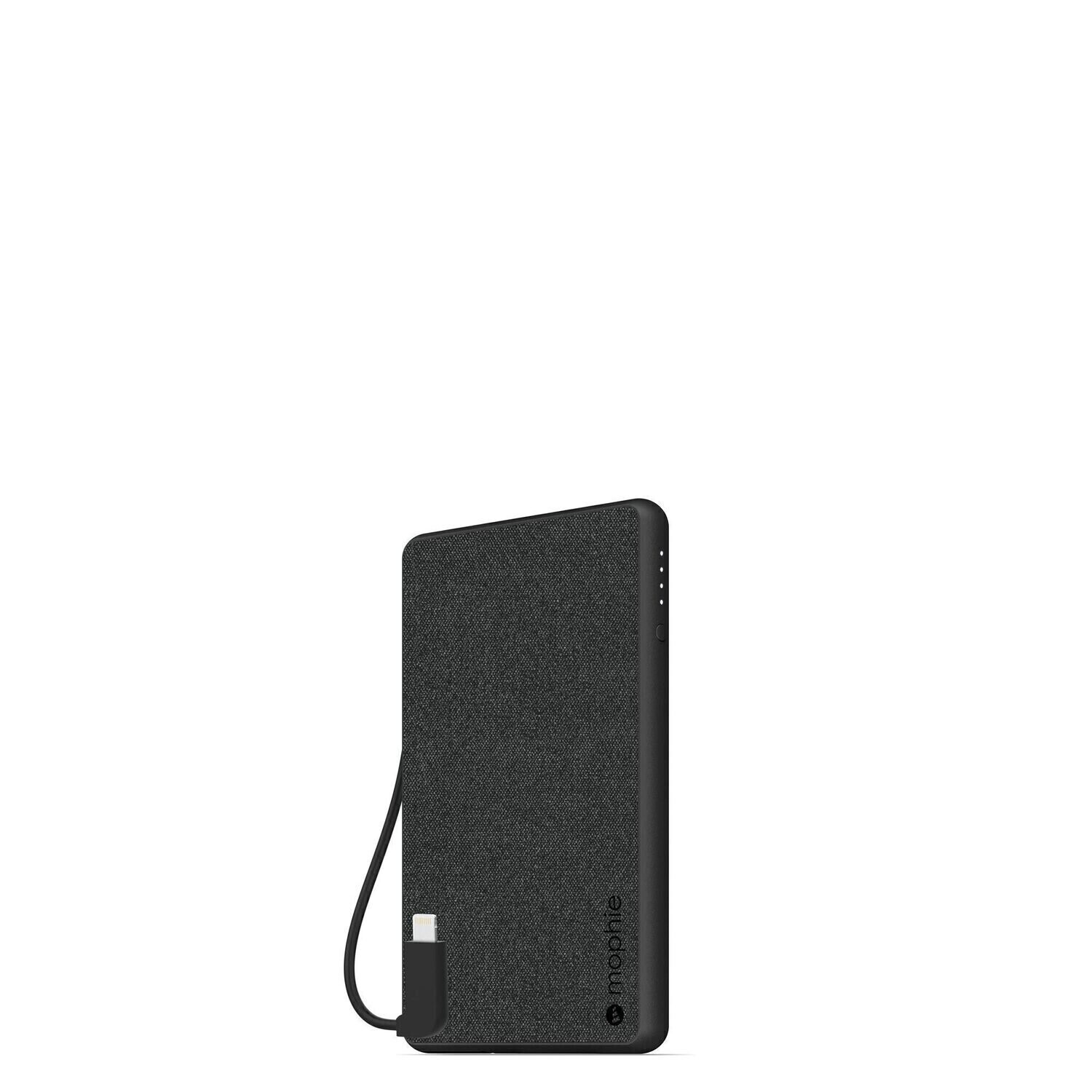 Mophie Powerstation Plus External Battery Switch-Tip-Cable (4,000mAh) (G4), Black