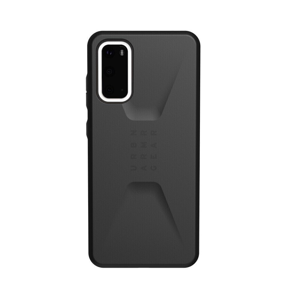 UAG Samsung Galaxy S20 6.2" Civilian Case, Black