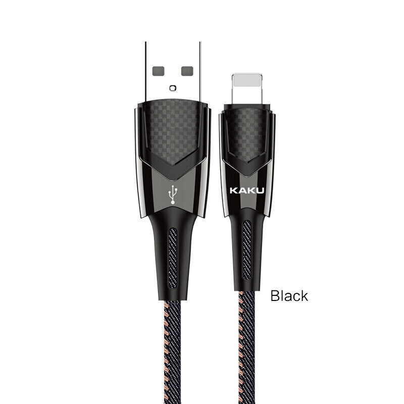Kaku Charging Data Cable (Lightning), Black