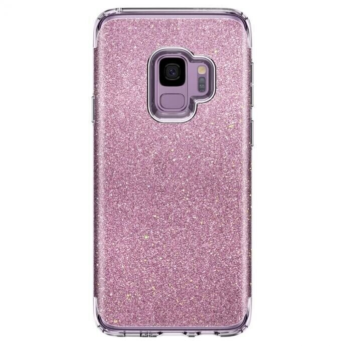 Spigen Samsung Galaxy S9 Slim Armor Crystal Glitter, Rose Quartz (592CS22886) (NS)