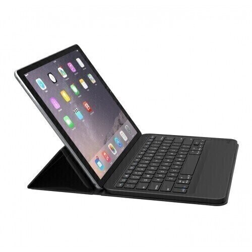 ZAGG iPad Pro 12.9" / 12 Inch Universal Messenger Keyboard & Stand (Non Backlit), Black