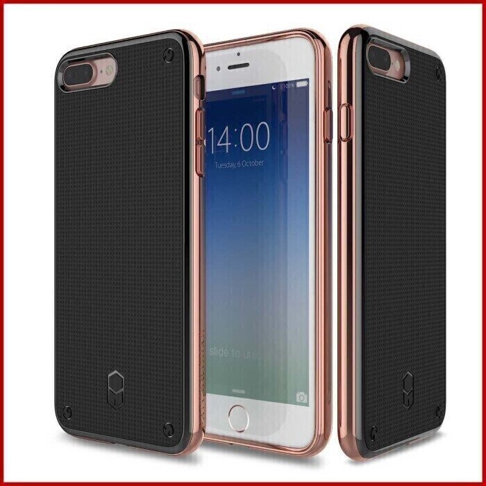 Patchworks iPhone 7 4.7" FlexGuard Case, Pink