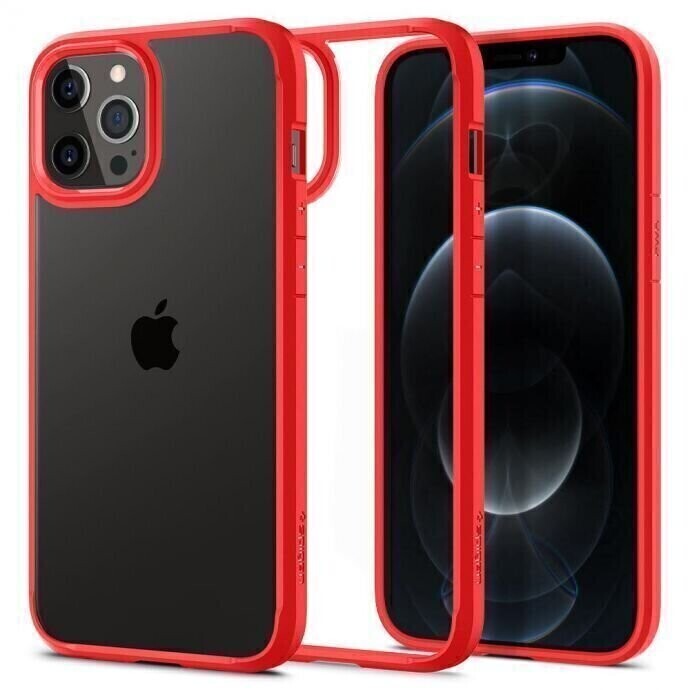 Spigen iPhone 12 Pro Max 6.7" Ultra Hybrid, Red