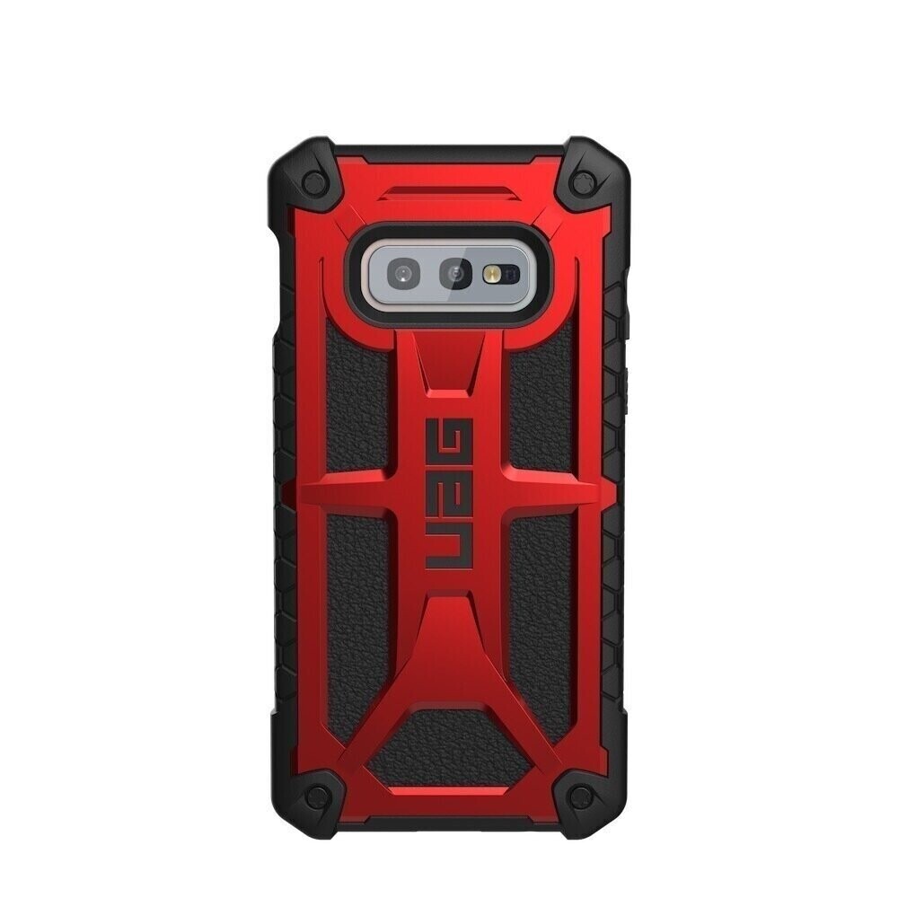 UAG Samsung Galaxy S10e Monarch Case, Crimson (Dark Red Transparent)