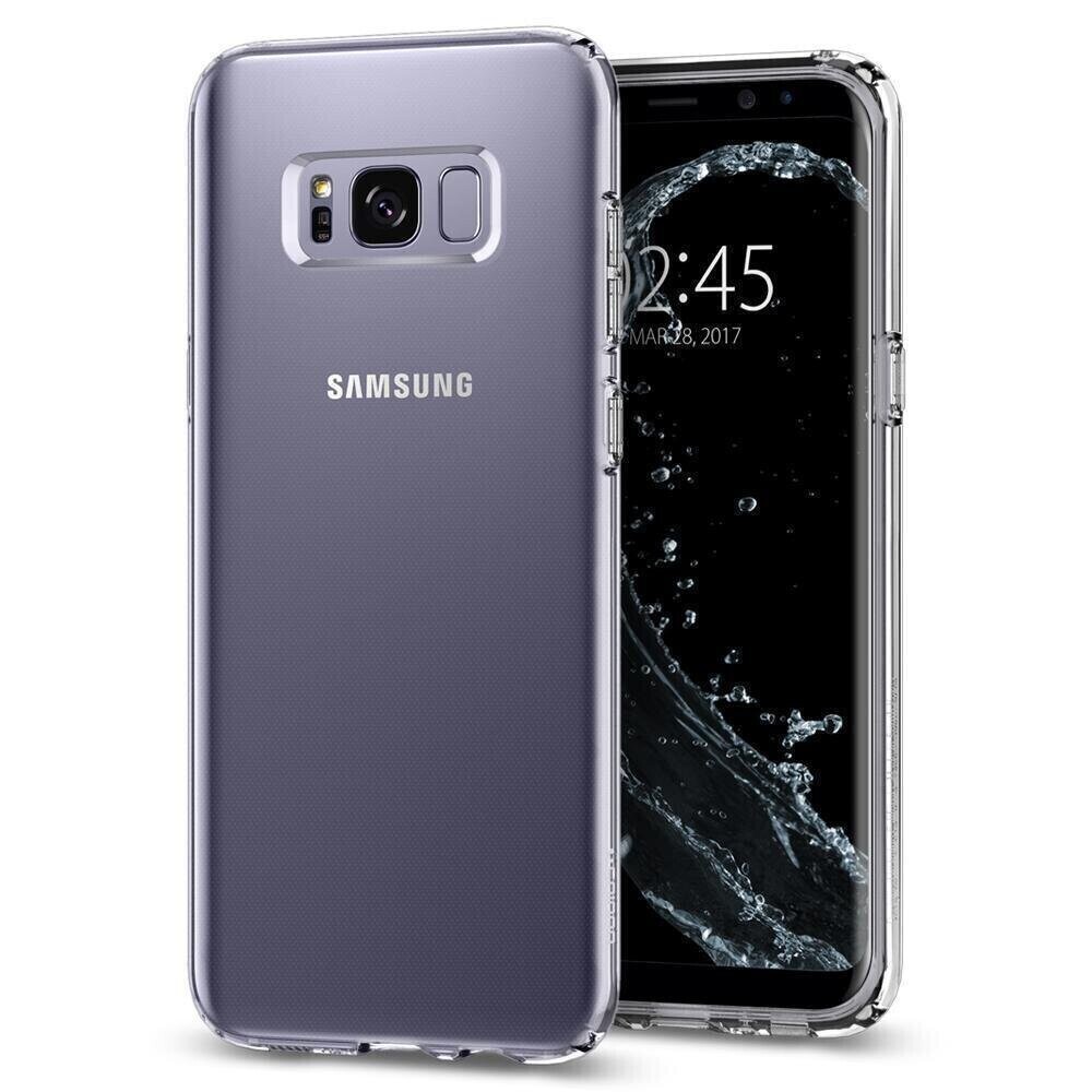 Spigen Samsung Galaxy S8 Liquid Crystal, Shine Clear (565CS21614) (AZ Pro)