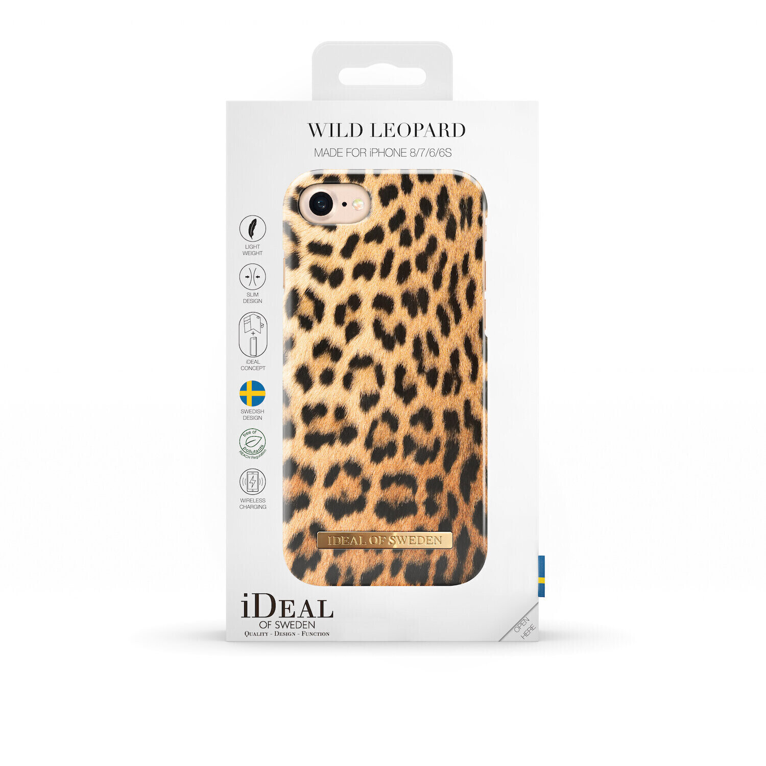 iDeal Of Sweden iPhone 8 4.7'' Fashion Case A/W 17-18, Wild Leopard