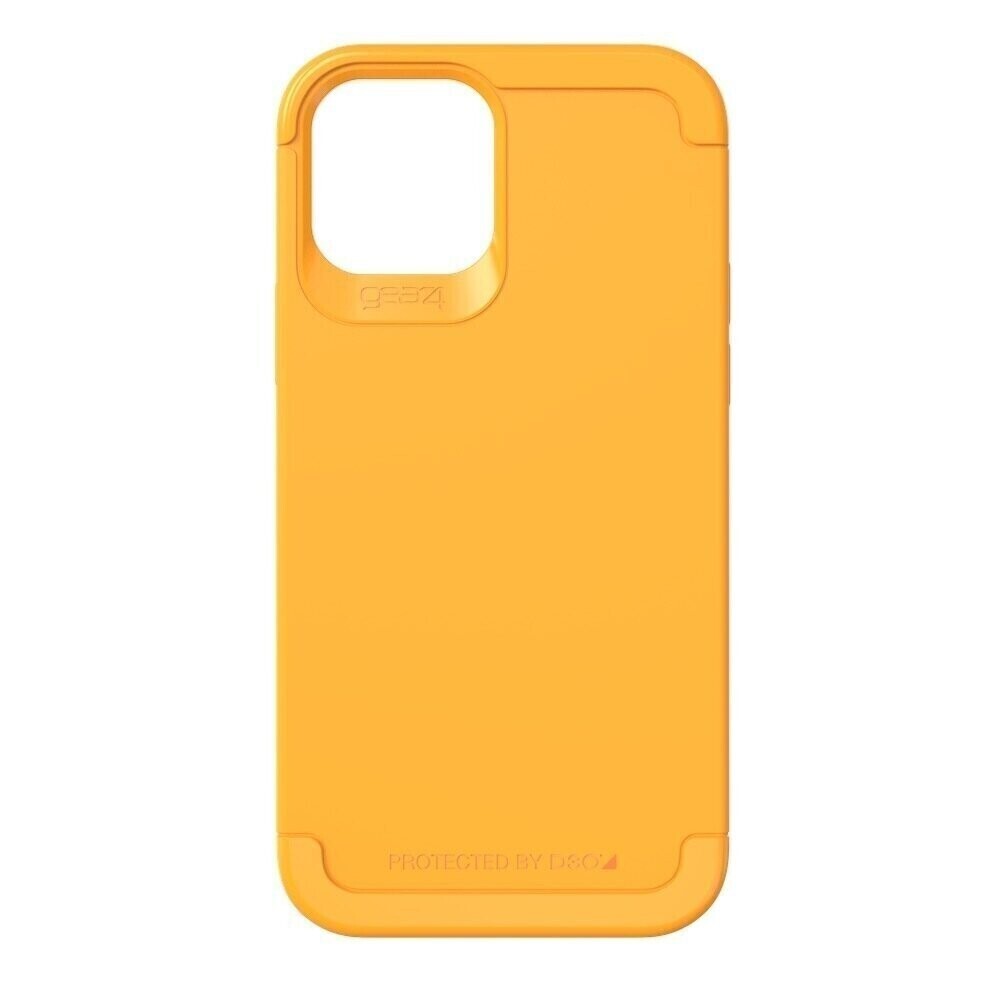 Gear4 iPhone 12 / iPhone 12 Pro 6.1" D3O Wembley Palette, Saffron Yellow