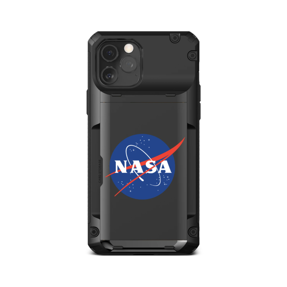 VRS Design iPhone 12 Pro Max 6.7" Damda Glide Pro, Black/Nasa/Earth