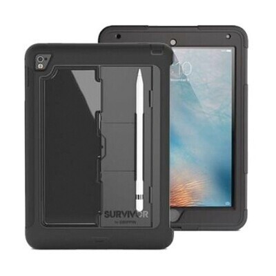 Griffin iPad Pro 9.7" Survivor Slim, Black/Black (GB41875)