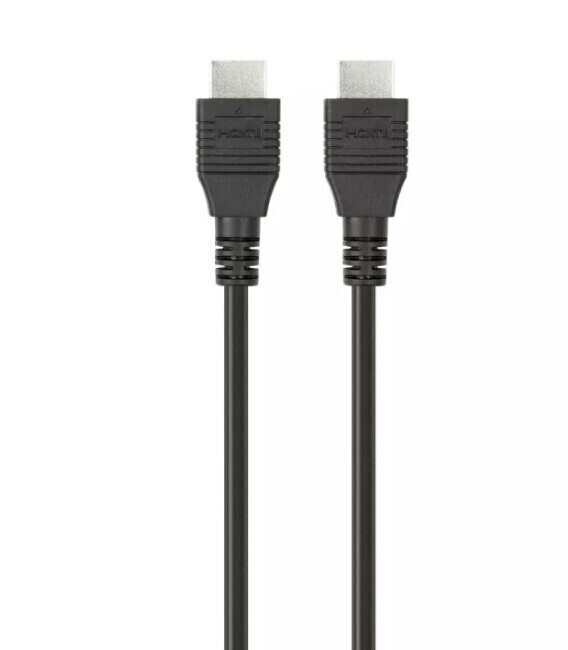 Belkin HDMI Cable with Ethernet Nickle-Plated High-Speed (1 Meter), Black