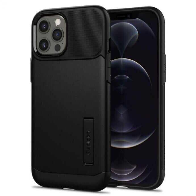 Spigen iPhone 12 Pro Max  Slim Armor Case, Black