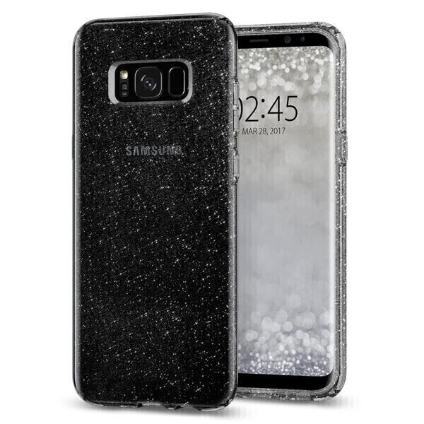 Spigen Samsung Galaxy S8 Liquid Crystal Glitter, Space Quartz (565CS21616) (AZ Pro)