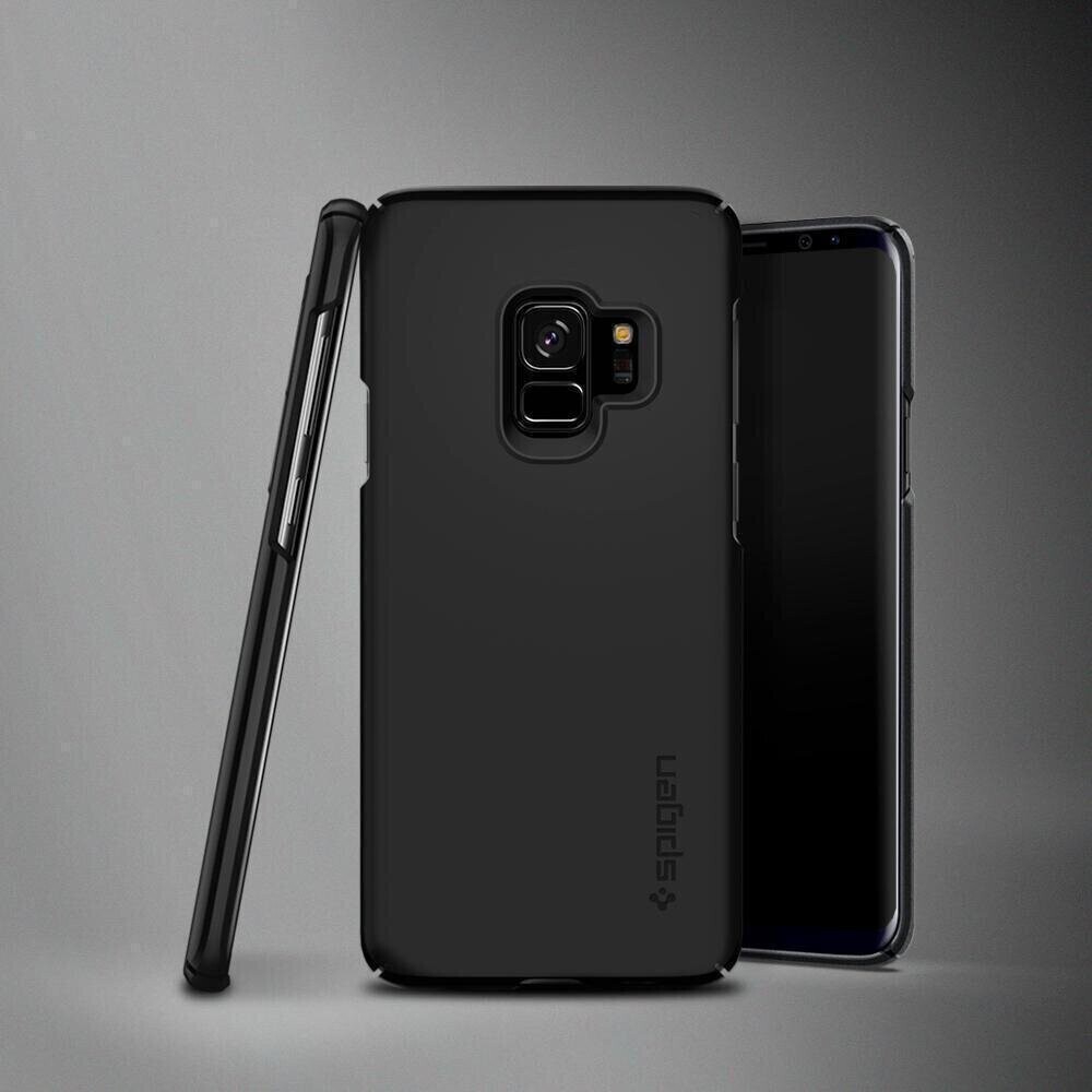 Spigen Samsung Galaxy S9 Thin Fit, SF Black (592CS22821) (SRS)