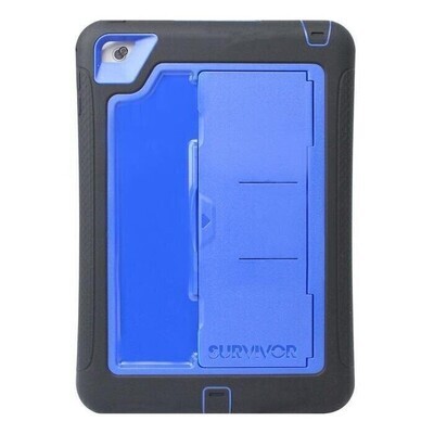 Griffin iPad mini 4 Survivor Slim, Black/Blue (GB41367)