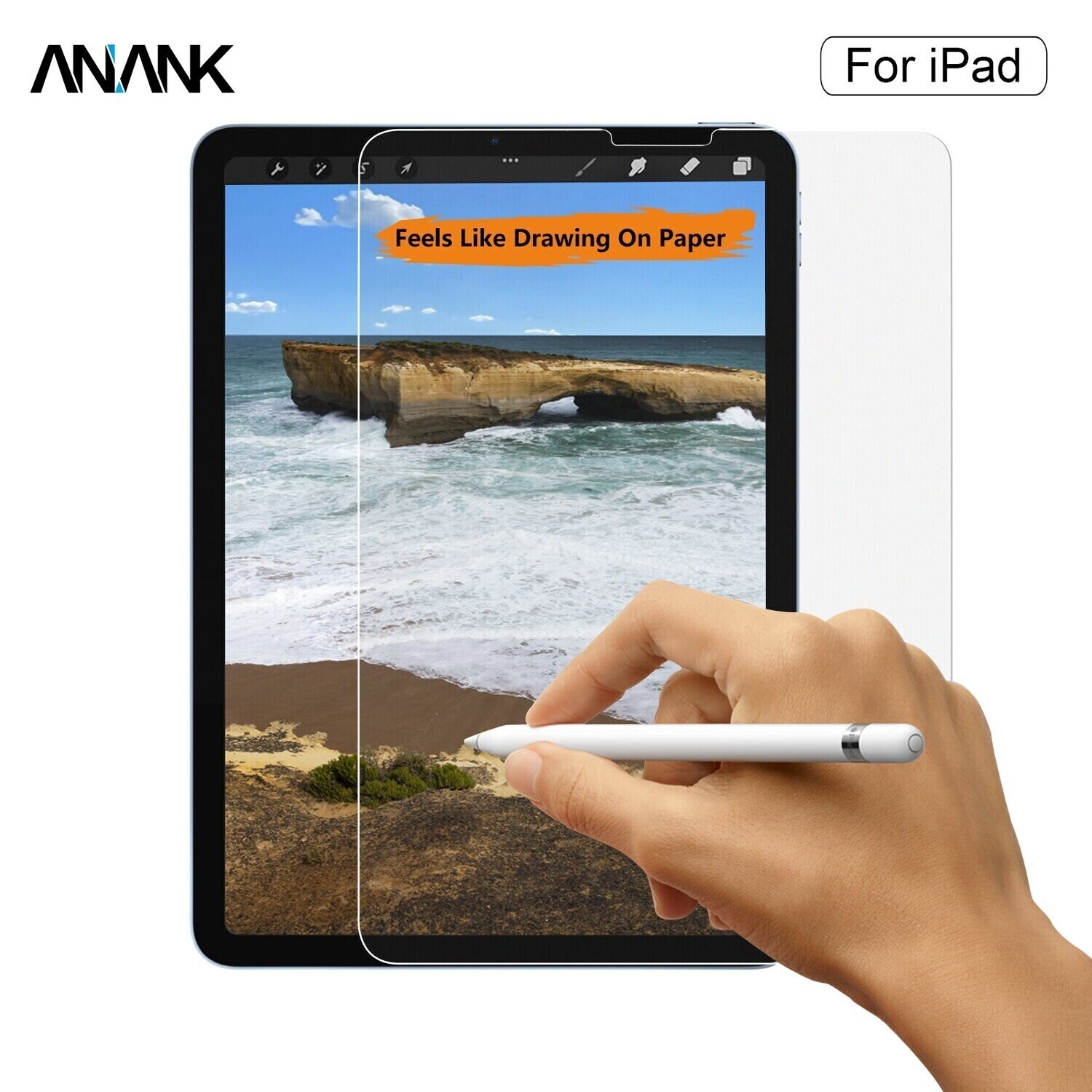Anank iPad mini 6 8.3 Paperlike Film, Clear
