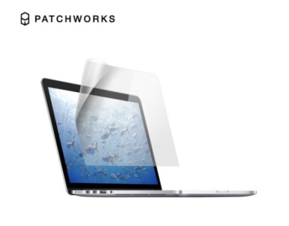 Patchworks MacBook Pro 13" Screen Protector, Transparent (1 x Front)