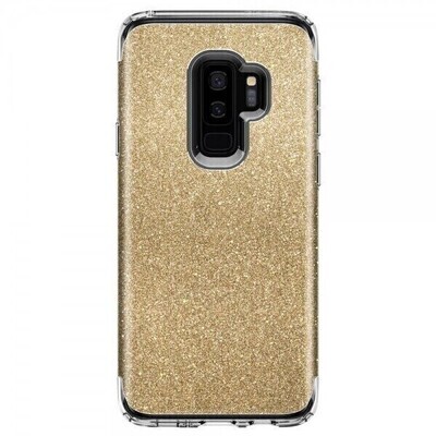 Spigen Samsung Galaxy S9 Plus Slim Armor Crystal Glitter, Gold Quartz (593CS22972) (NS)