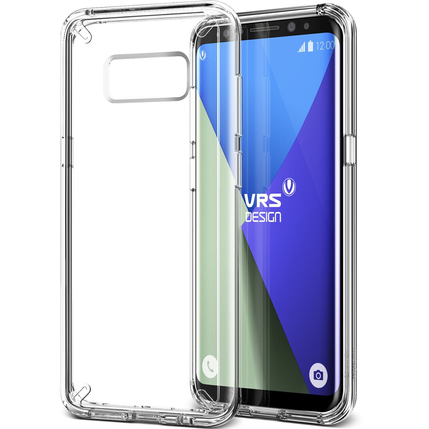 VRS Design Samsung Galaxy S8 Crystal Mixx PC+TPU, Clear