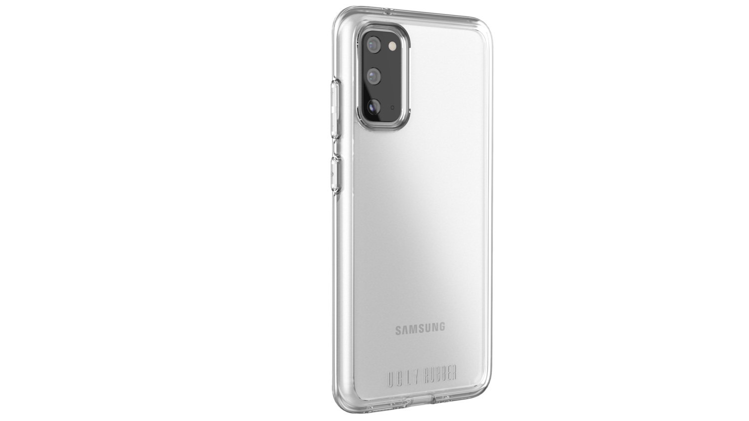 Ugly Rubber Samsung Galaxy S20 6.2" Pure, Clear
