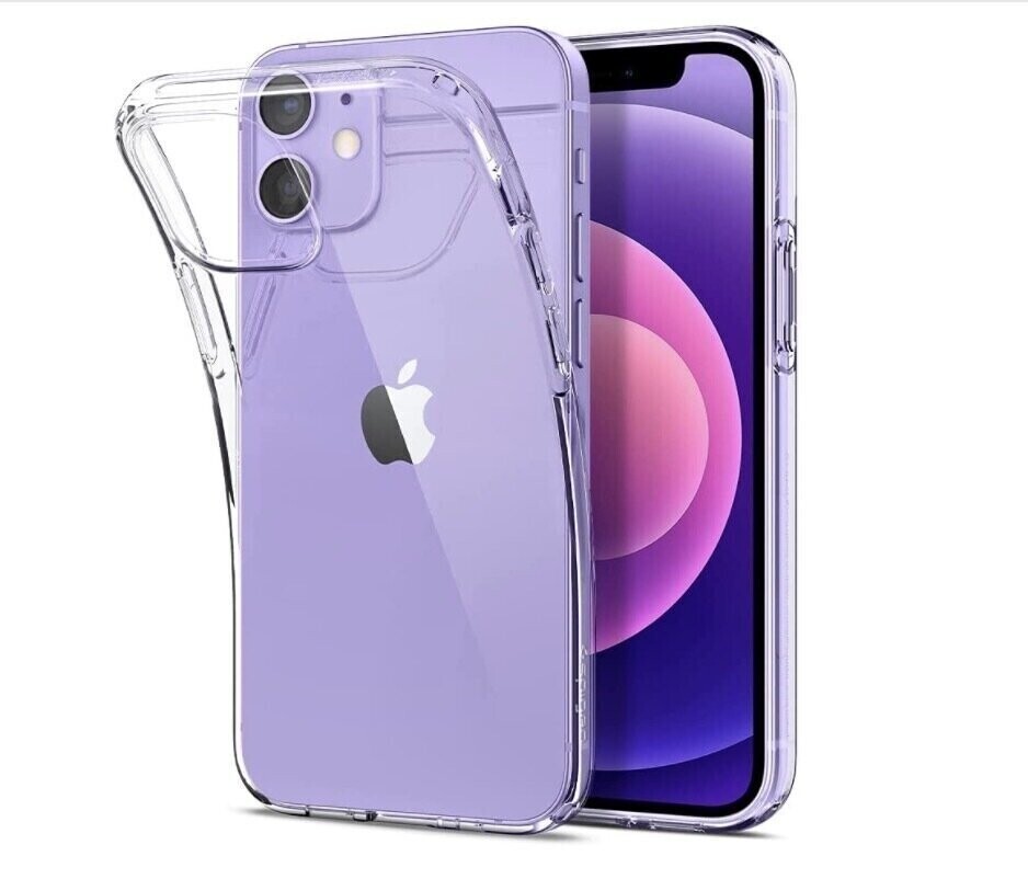 Spigen iPhone 12 mini 5.4" Crystal Flex Case, Rose Crystal