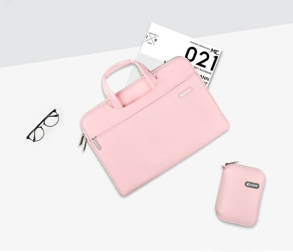 Comma Macbook Pro 16&quot;Emma Bag, Pink