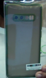 TDG LZ Samsung Galaxy S10+ Silicone Cover, Tea Green