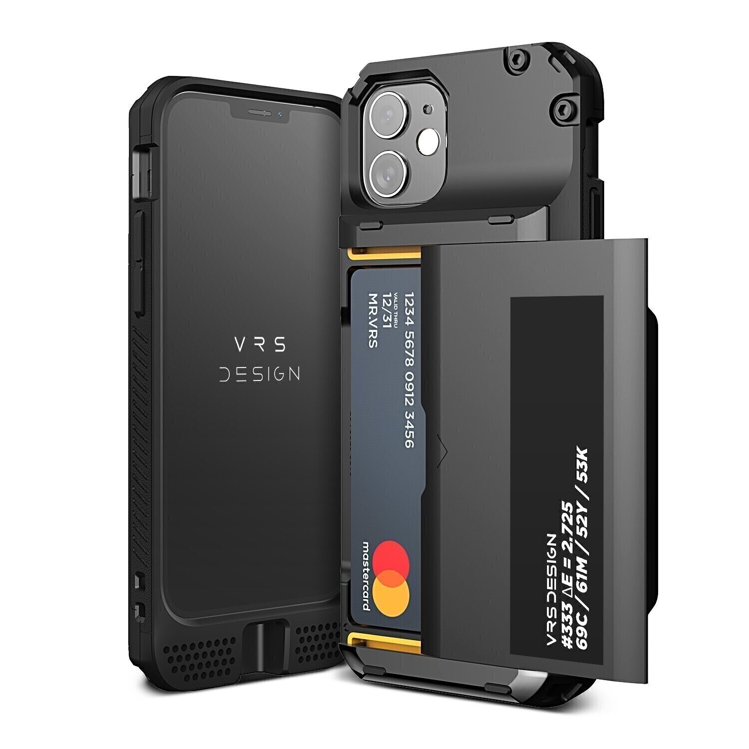 VRS Design iPhone 12 mini 5.4" Damda Glide Pro, Black Label