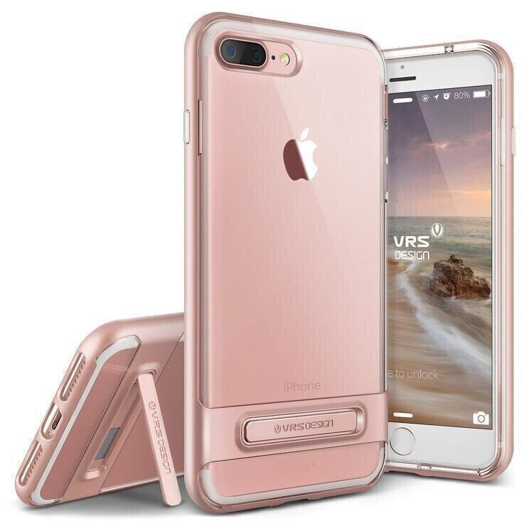 VRS Design iPhone 7 4.7" Crystal MIXX PC+TPU, Rose Gold