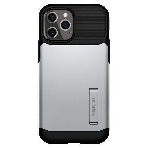 Spigen iPhone 12 Pro Max 6.7" Slim Armor Case, Satin Silver