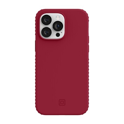 Incipio iPhone 14 Pro Max Grip, Scarlet Red/Winery