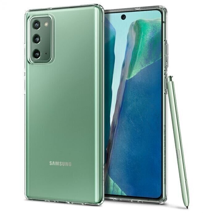 Spigen Samsung Galaxy Note 20 5G Crystal Flex Case, Crystal Clear