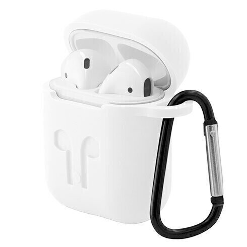 Devia AirPods 1 Naked Silicone Case Suit, White