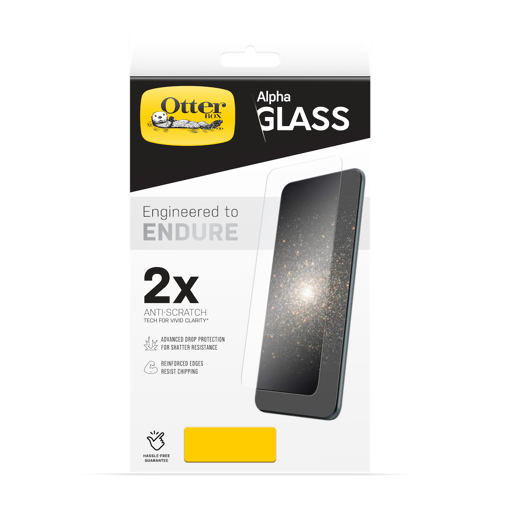 OtterBox iPhone 12 Pro Max Clearly Protected, Alpha Glass (Screen Protector)