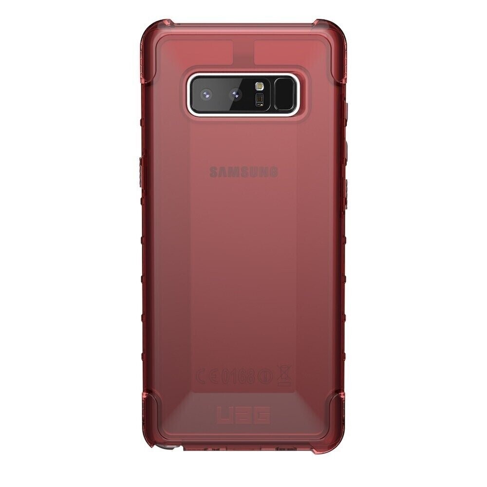 UAG Samsung Galaxy Note 8 Plyo Case, Crimson (Dark Red Transparent)